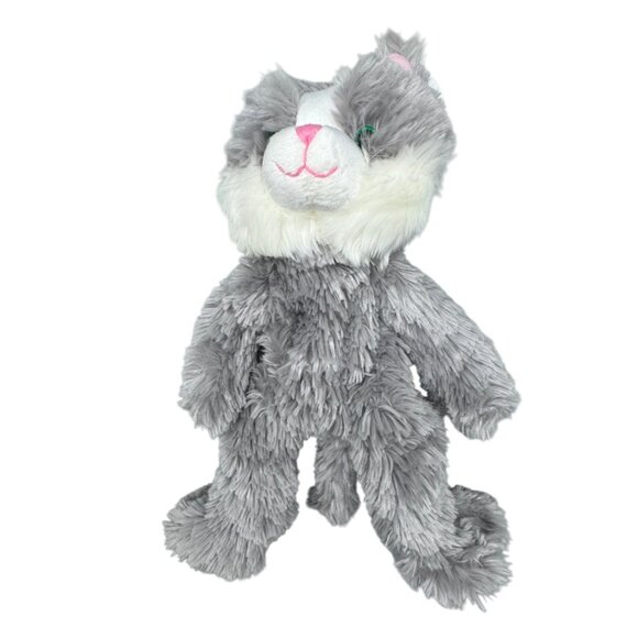 Vintage Noah's Ark Kitten Plush Stuffed Animal Toy needs stuffed gray 16" READ - Picture 1 of 7